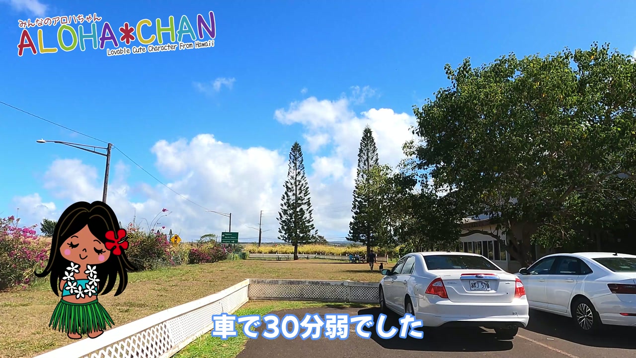 到着しました