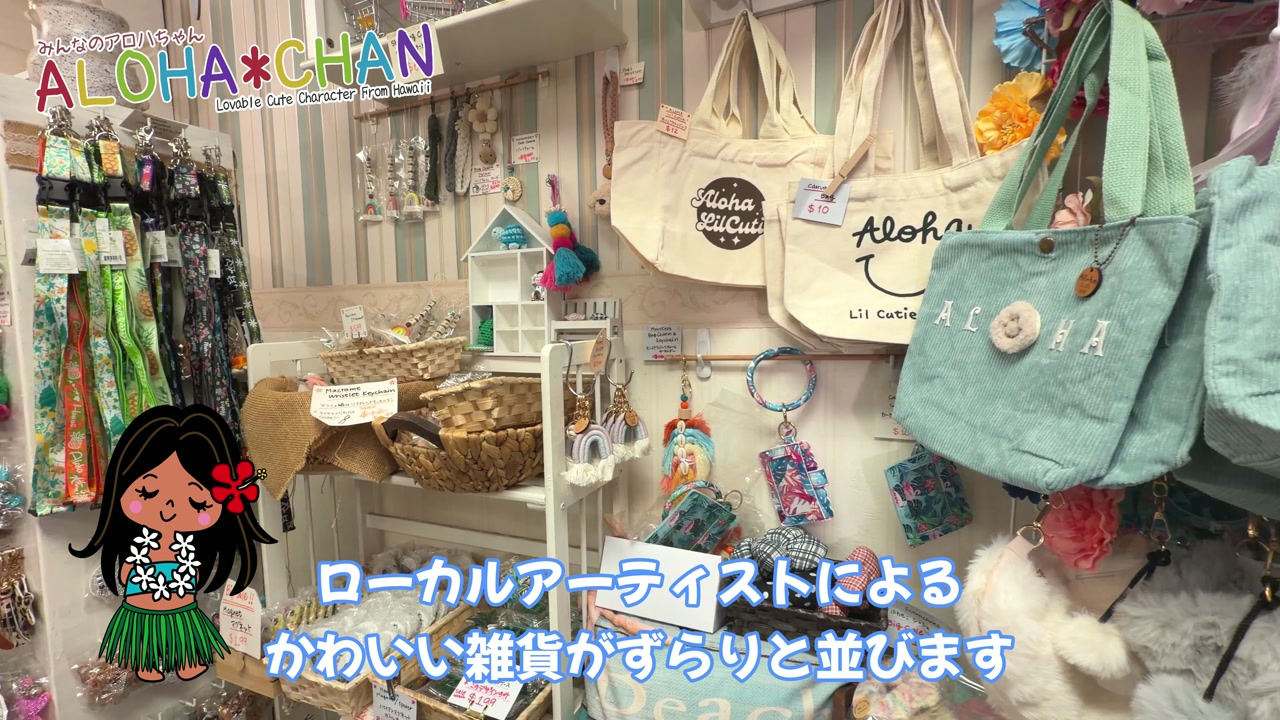 店内の様子と1ドル台から買える激かわ雑貨