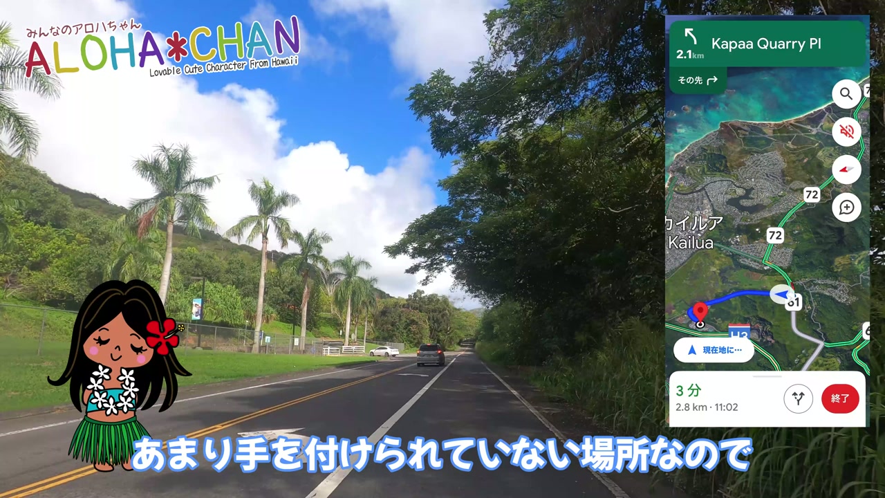 ここを曲がるとさらに山道