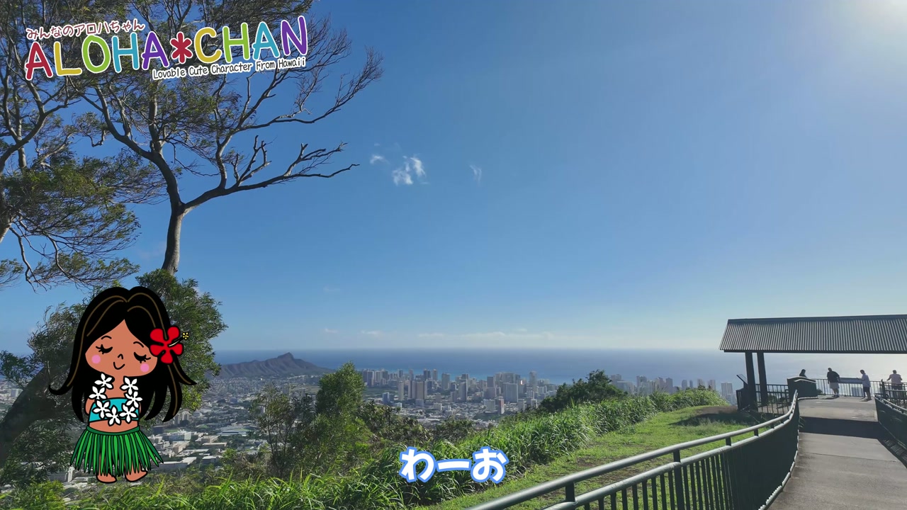 【絶景】展望台からのホノルルパノラマ