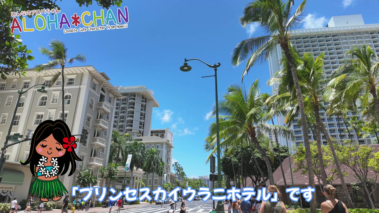 全長約3キロ、ワイキキビーチ