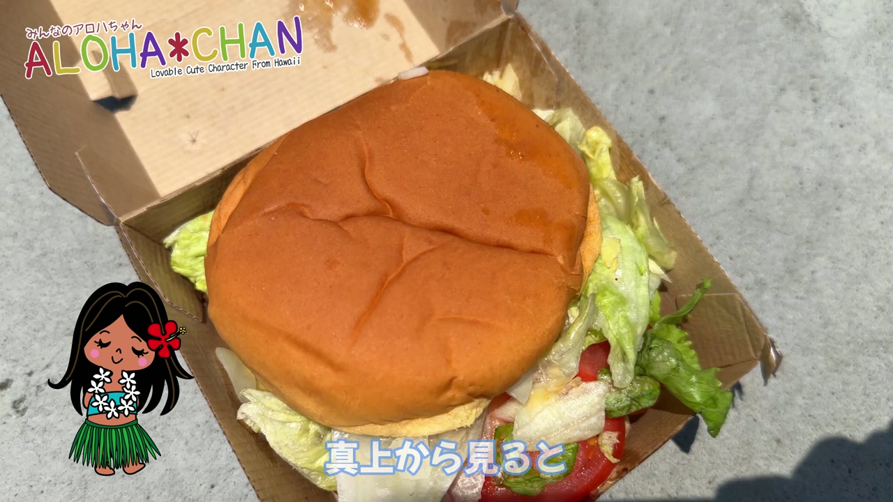 ④ ハワイ限定!ダブル・テリヤキ・スマッシャー実食