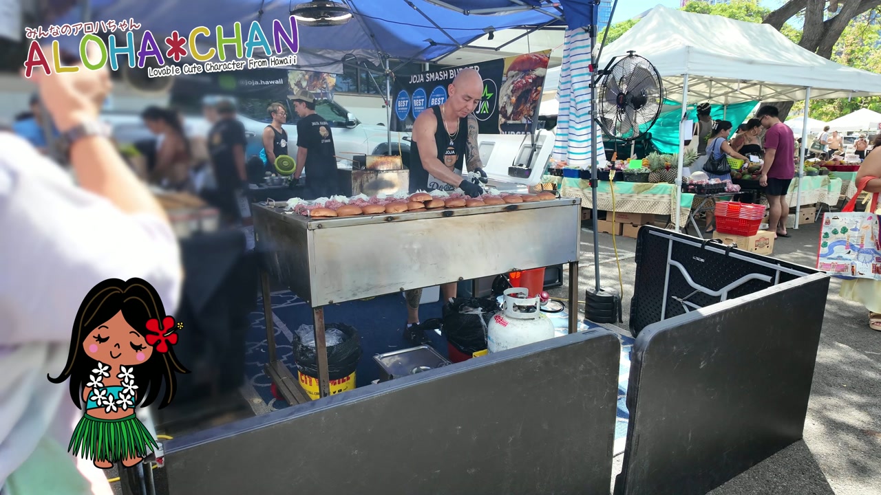 大行列!ジョジャ・スマッシュバーガー
