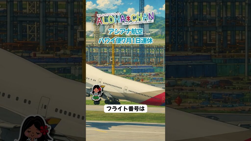 アシアナ航空、ソウル仁川〜ホノルル線を7月1日から運休へ
